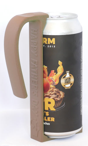 Father's Day - Green & Brown (camo-ish) - 16oz Can-Caddie